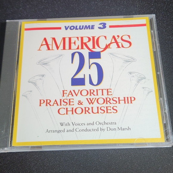 America's 25 Favorite Praise & Worship Choruses Vol 3 Various Artists CD Compact - Picture 1 of 4